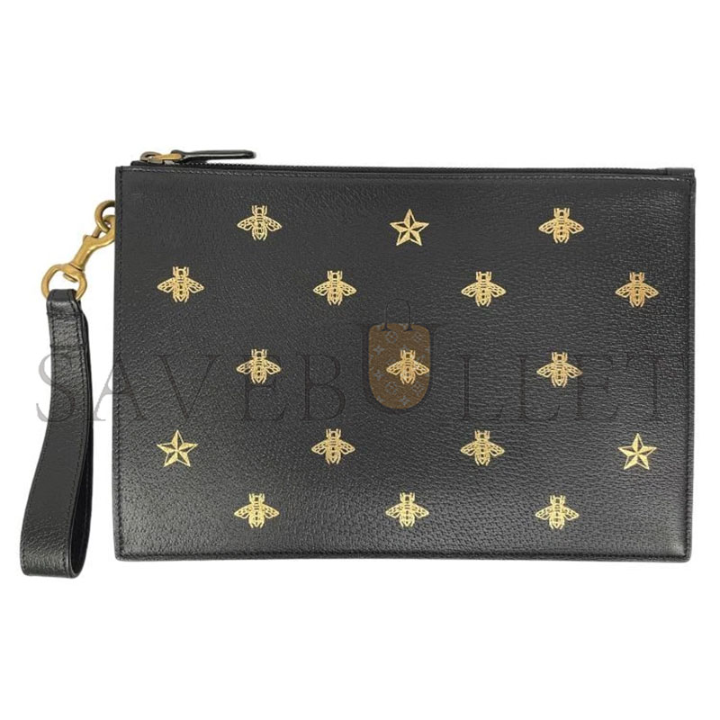 Gvc*1 BEE STAR LEATHER POUCH 495066 (30.5*21*1.5cm)